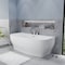 Anzzi Bank 5.41 ft. Freestanding Bathtub in White FT-AZ112 - alternate 2